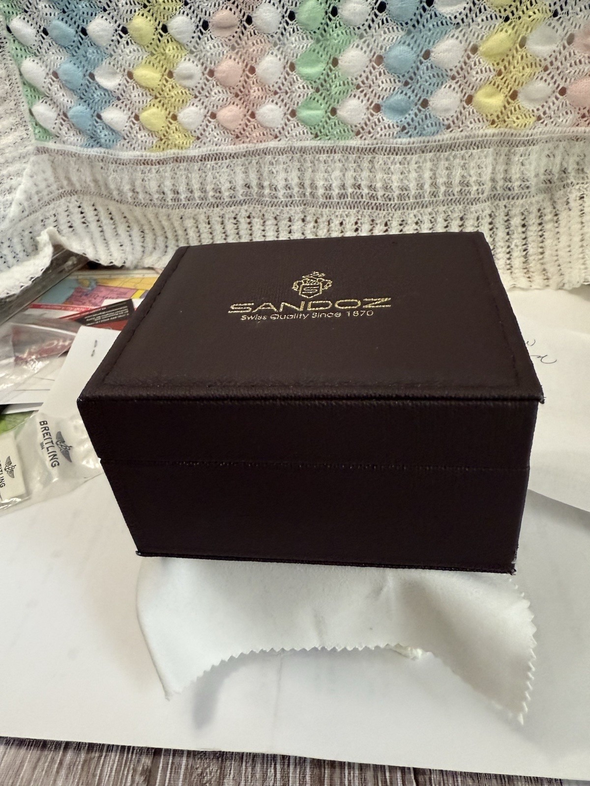 Sandoz Mechanical Automatic Divers Watch With Box… - image 20