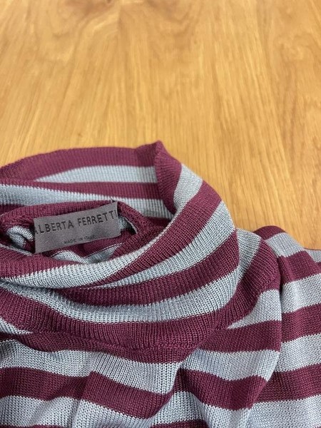 Women Alberta Ferretti Sweater Turquoise Silk 36 /