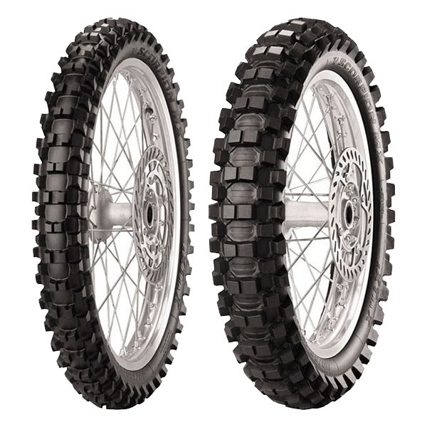 TYRE PAIR PIRELLI 80/100-21 MX EXTRA X DOT22 + 110/90-19 MX EXTRA X