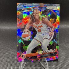 2025 Prizm WNBA - Cracked Ice Tina Charles #3 - Connecticut Sun
