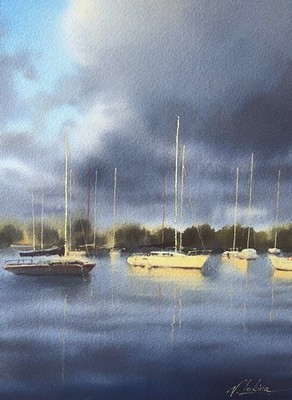  Originales Gemälde, Aquarell / Watercolor painting /Artwork, Kunstmalerei, Bild