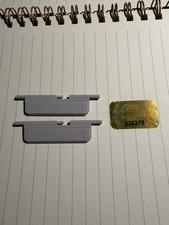 OEM Nintendo GameCube Memory Card Port Covers 2 pack 