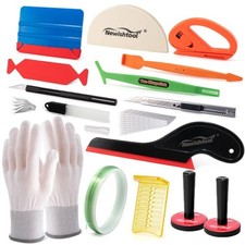 Vinyl Wrap Tool Kit Window Tint Tools Car Wrap Kit Includes Magnet Holders,