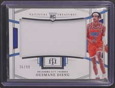 2022 PANINI NATIONAL TREASURES OUSMANE DIENG ROOKIE JUMBO MATERIALS JERSEY /99