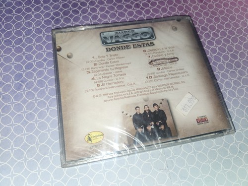 Grupo Super Vago Cd Original Musica Mexicana Sealed New - Picture 2 of 4
