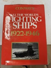 Conway's All the World's Fighting Ships 1922-1946 Hardback 1st Edition
