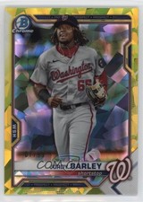 2021 Bowman Chrome Draft Sapphire Edition Yellow 7/99 Jordy Barley #BDC-6 0o6v