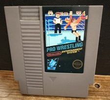 Pro Wrestling - 5 Screw (Nintento Entertainment System, 1987) Tested & Working!