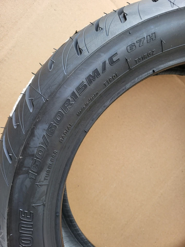 Bridgestone Battlax T31 Rear (J) 160/60 R15 M/C Tl 67H Rear - Bild 3 von 4