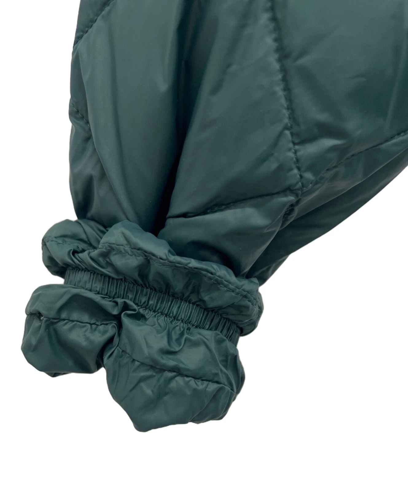 TAION Down Jacket Men's Size S Green Excellent image 8
