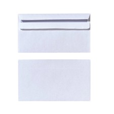 herlitz Briefumschlag, DIN lang, ohne Fenster, wei&szlig; 3 bis 80 Stk Spare bis 73%