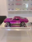 Hot Wheels 67 Custom Mustang Redline . Hood Opens.  Vintage Series.