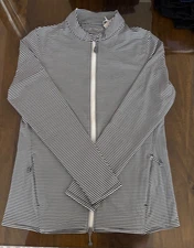 NWT WOMEN'S PETER MILLAR JACKET, SIZE: S, COLOR: BLACK/WHITE (M8.17)