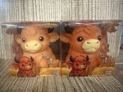 Squishy Highland Cow PPNC (set Of 2 As Pictured)