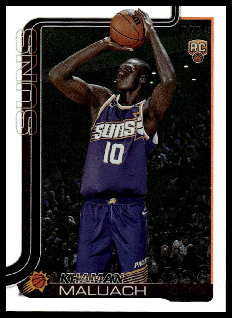 2025-26 Topps #210 Khaman Maluach Holo Foil