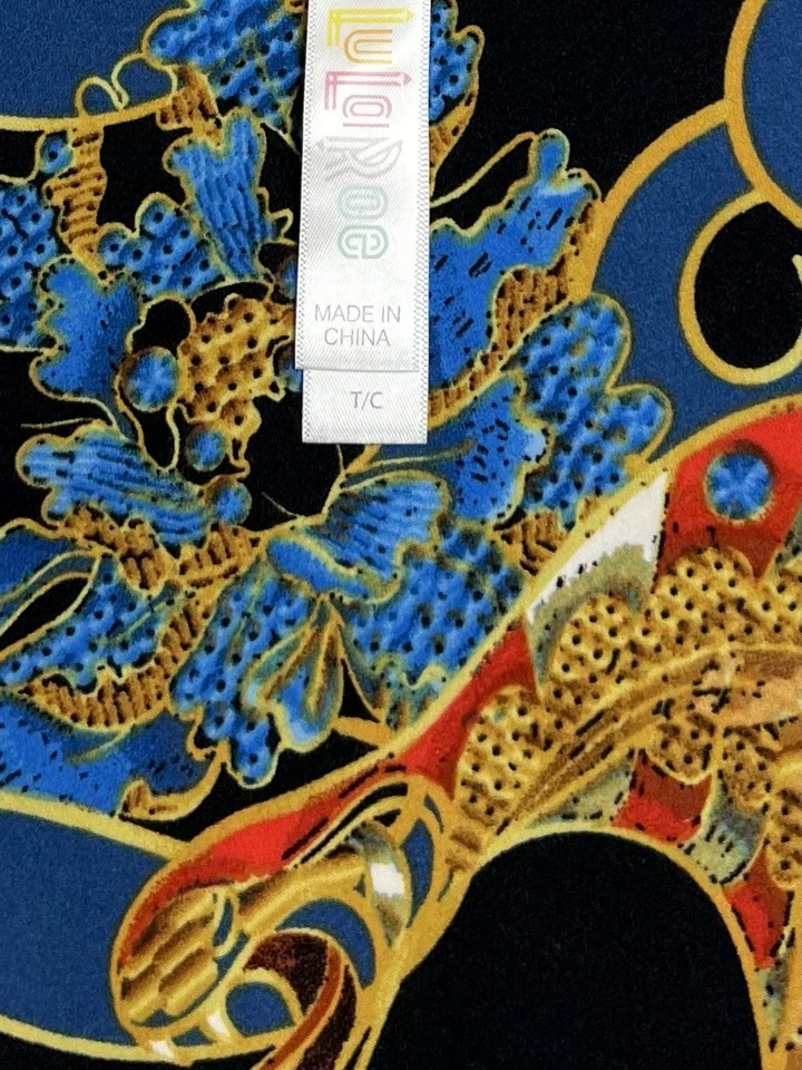 LuLaRoe Leggings TC Tall Curvy SNAKE Animal Floral Colorful COBRA India China - Image 4 of 4