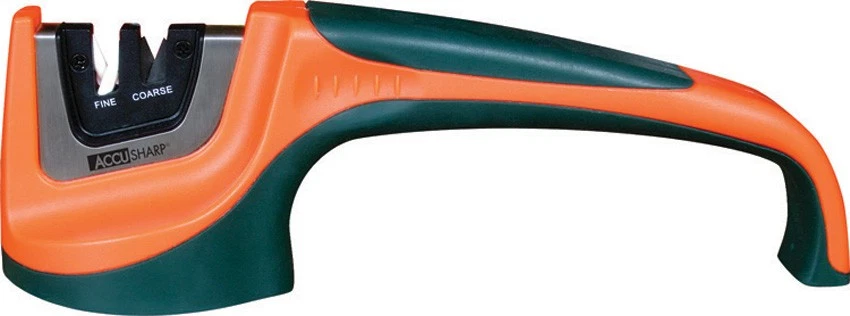 AccuSharp Orange/Green Pull Through Carbide/Ceramic Knife Sharpener 039C