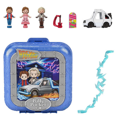   Polly Pocket    Back to the Future Compact : Mattel 2025 Collectors Series NEW