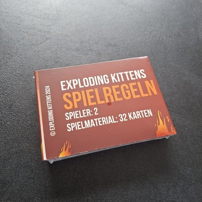 Exploding Kittens Edition 2 Spieler Neu OVP 2024