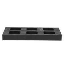 6 Slots Graphite Ingot Molds For Jewelry Metal Casting Ingot Mold For Smelting