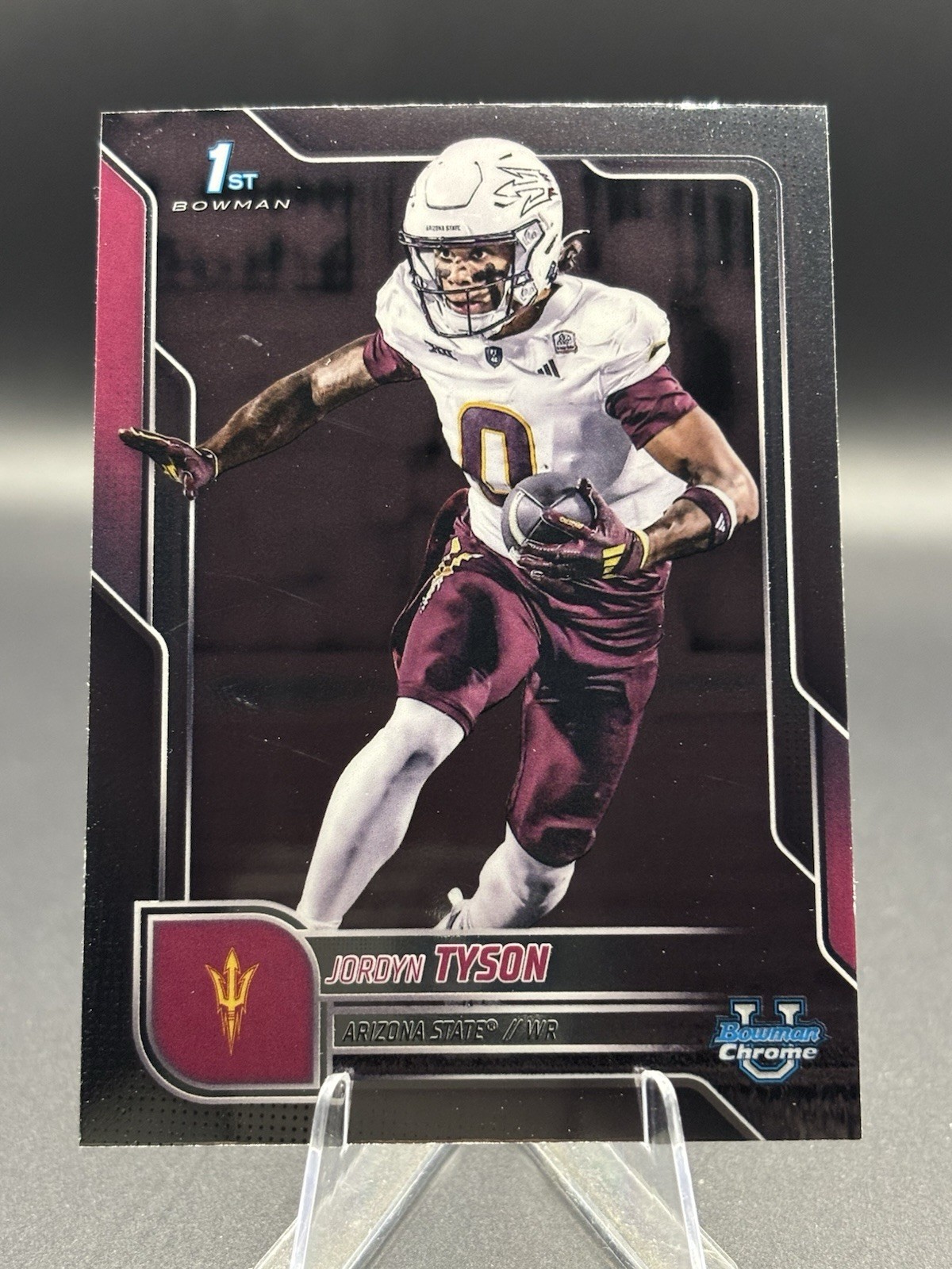 Jordyn Tyson 1st Bowman #31 Bowman Chrome University 2025 NCAA Arizona State