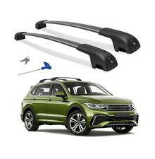 300lbs Roof Rack Cross Bars Fit For VW Tiguan 2018-2026 / Taos 22-26