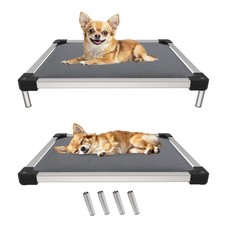 TitanNest Chew-Proof Elevated Dog Bed, Raised Cot for Indoor/Outdoor/Camping ...