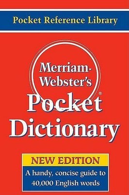 Merriam Webster's Pocket Dictionary (Paperback) (UK IMPORT)