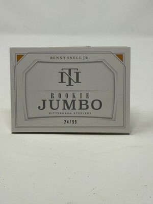 2019 Panini - Rookie Jumbo Prime Signature Booklet BENNY SNELL JR. PSB-BS  24/99