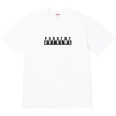 Supreme Split Tee White