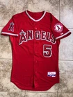 Majestic MLB Los Angeles Angels Anaheim Albert Pujols Baseball Jersey Size 40