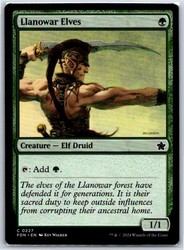Llanowar Elves #227 Foundations Common