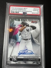2020 BOWMAN'S BEST BEST OF 2020 AUTOS #B20JD JASSON DOMINGUEZ PSA 10 AUTO