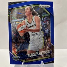 2025 Panini WNBA - Maddy Siegrist Blue Velocity Prizm