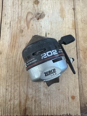 Zebco 202 Fishing Reel - Precision Die Cast Gears- Made In USA
