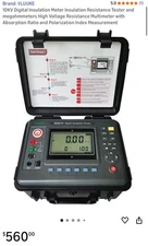 10KV Digital Insulation Resistance Meter 10kv Megohmmeter Resistance Tester