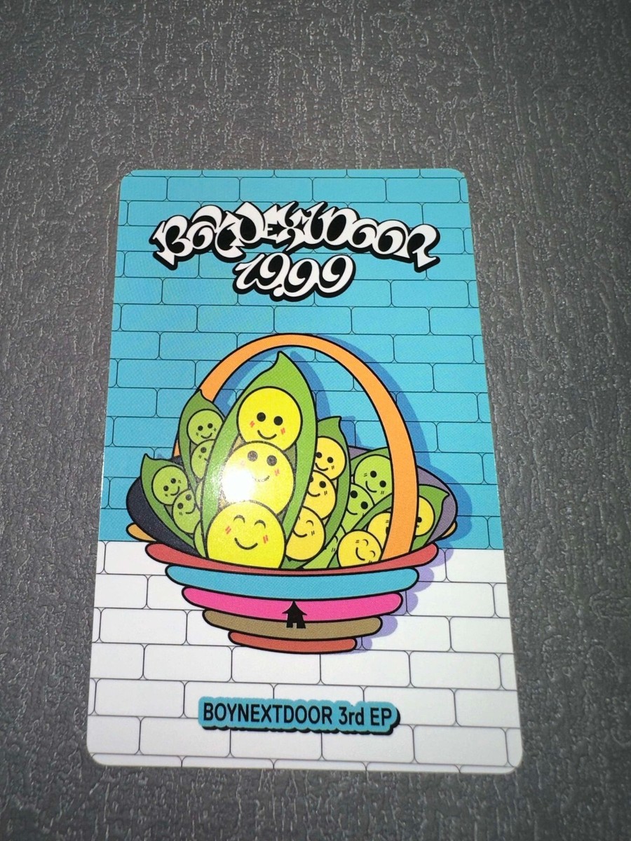 BOYNEXTDOOR OFFICIAL 19.99 ALBUM YZY YIZHIYU PEA POB BOYNEXTDOOR OFFICIAL 19.99 ALBUM YZY YIZHIYU PEA POB