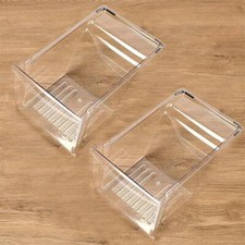Crisper Drawer Pan Compatible with Frigidaire Refrigerator 240337103 2 Pack