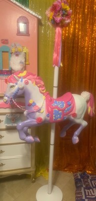 Vintage Full Size Hand Painted Carousel Wonder Horse (((Read Description)))