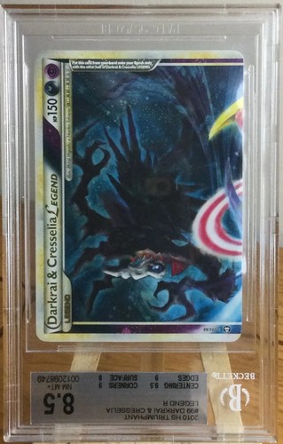 Darkrai & Cresselia LEGEND graded BGS 8.5 for sale on eBay