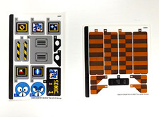 NUEVAS PEGATINAS LEGO para 21331, Sonic The Hedgehog Green Hill Zone - SOLO PEGATINAS