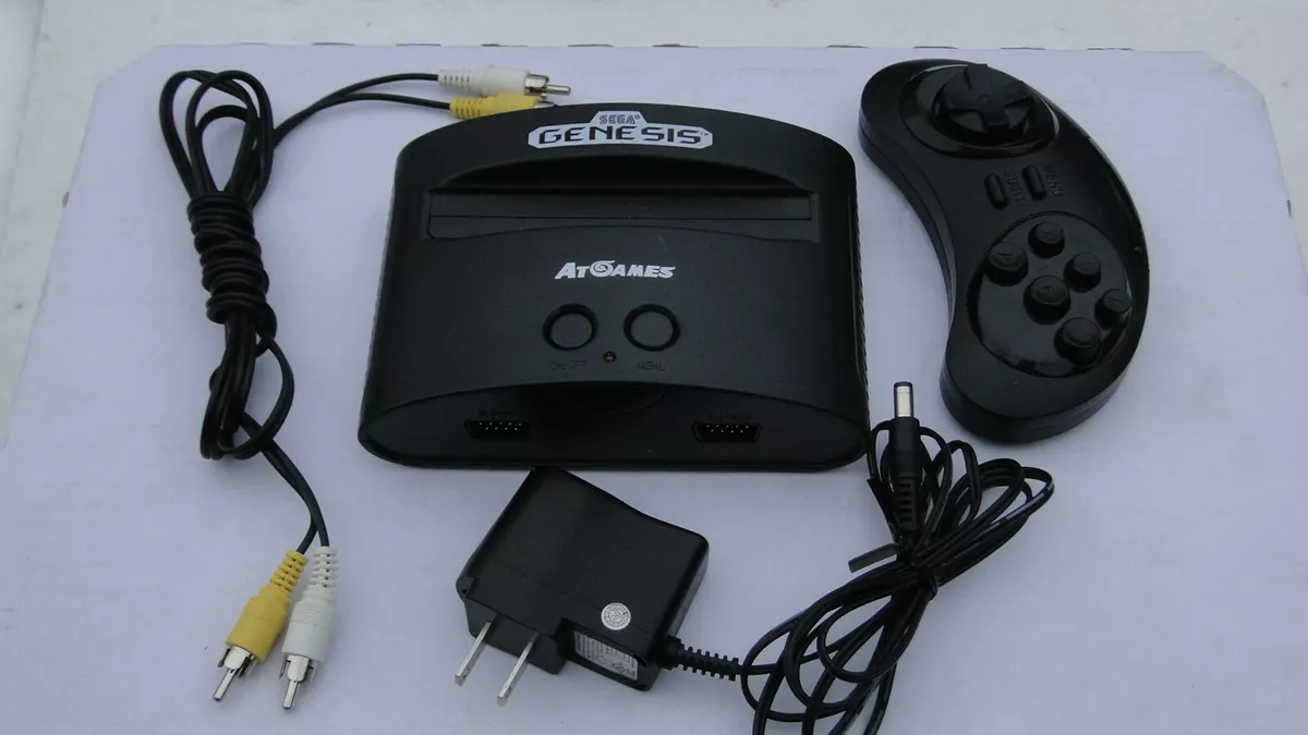 ❇️¸¸,¸,❇️ Sega Genesis Classic AT Games Console With Built In 80 Games  ❇️¸¸,¸,❇️