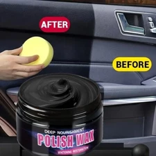 80g Universal wax - leather, plastic, rubber care and automotive reconditioning