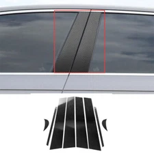 For Toyota Camry 2018-2023 Carbon Fiber PC Window BC Pillar Post Cover Stickers