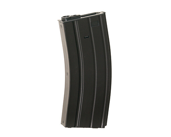D|Boys Caricatore Softair Maggiorato 300 Pallini In Metallo Per M4 Nero DB001-image