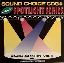 SOUND CHOICE SPOTLIGHT - HEADBANGER'S - V 2 - SC8334 - AEROSMITH, DEEP PURPLE