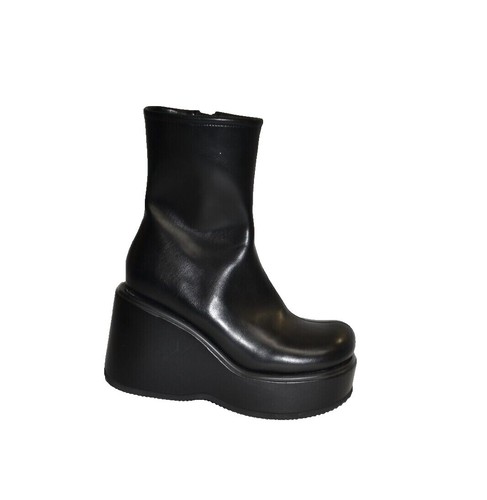 Jeffrey Campbell Velvit-JL Black Clear Rhinestone Loafer  display picture 2