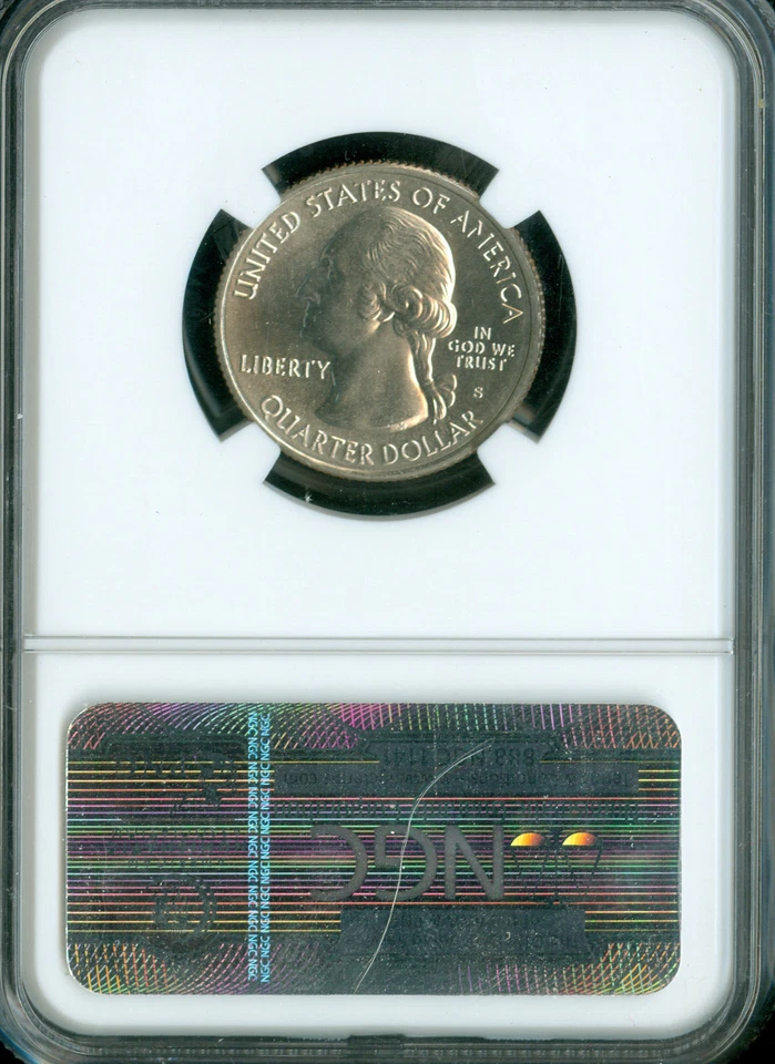 2013 S FORT MCHENRY E.R. QUARTER MS67 * - Image 2 of 2