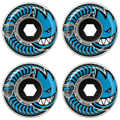 新品 58mm SPITFIRE 80HD Conical Full SPITFIRE 80HD CHARGER CONICAL FULL 58MM SKATEBOARD WHEELS