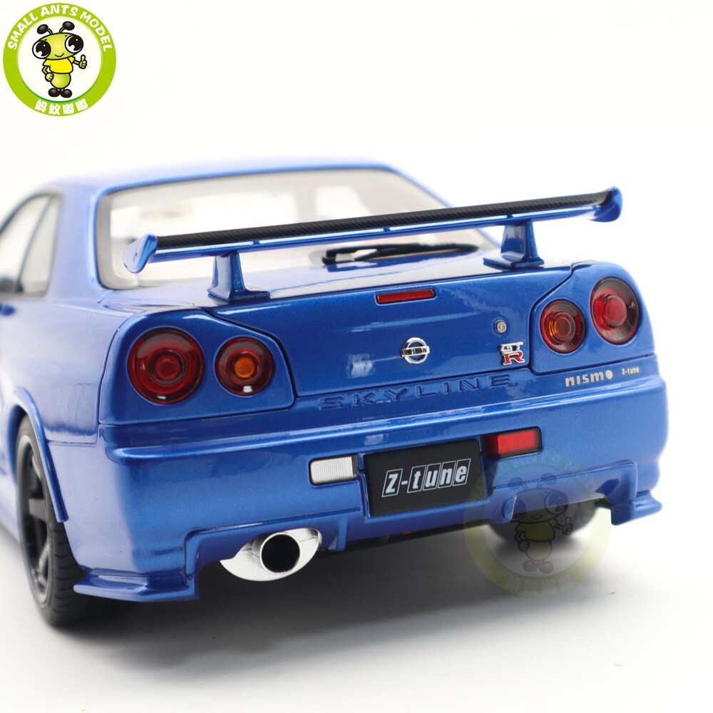 AUTOART 77464 1/18 NISSAN SKYLINE NISMO R34 GT-R Z-tune Midnight Purple III Neuf EUR 375,17 - FR